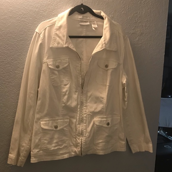 liz claiborne white jeans